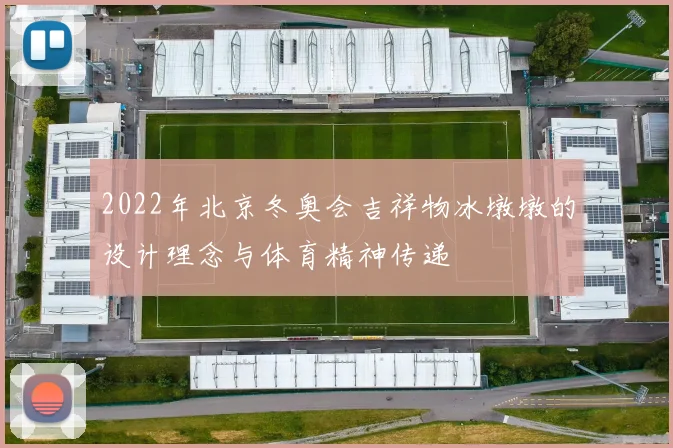2022年北京冬奥会吉祥物冰墩墩的设计理念与体育精神传递